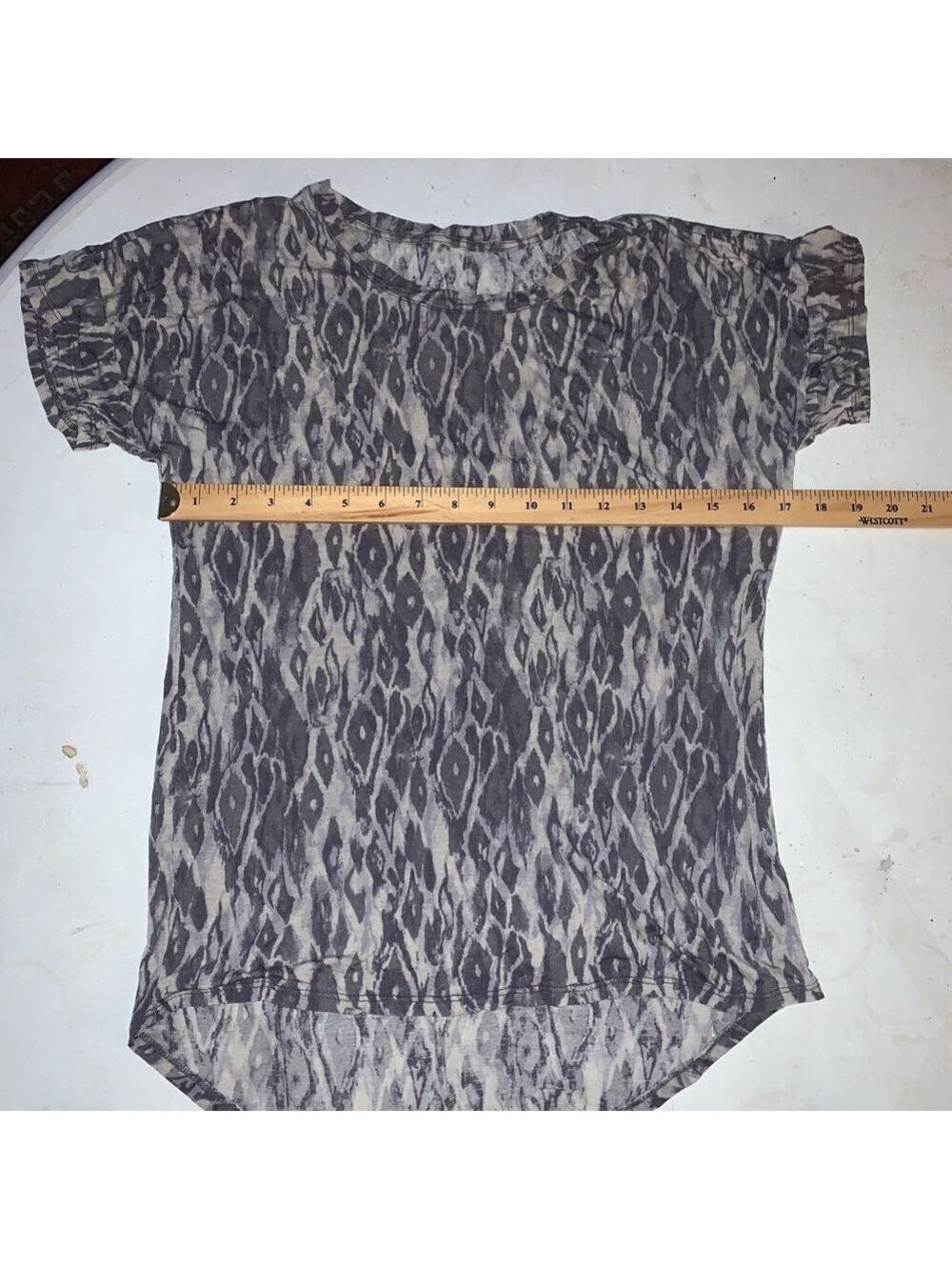 Short sleeve t Shirt, Size M, Gray and grey - Picture 6 of 9